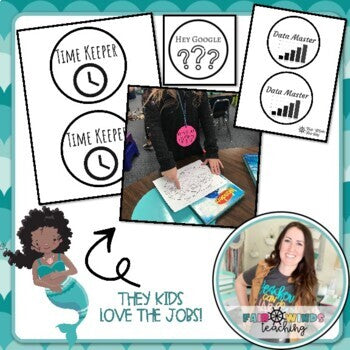 Blended Learning Classroom Job Necklaces