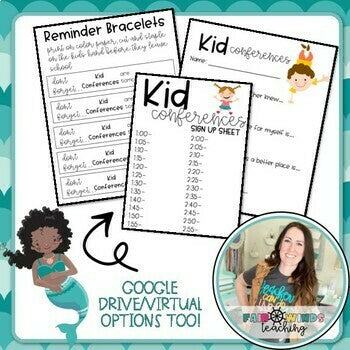Kid Conference - Conferences with your Students