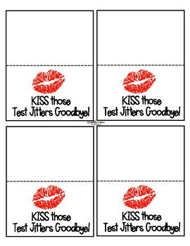 Kiss Those Test Jitters Goodbye - Testing Snack Labels!