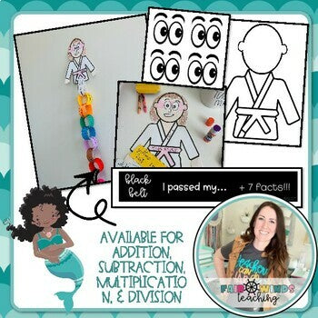 Math Fact Ninjas (Addition, Subtraction, Multiplication & Division)