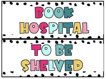 Classroom Book Box Labels