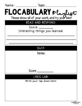 Flocabulary Accountability Playlist