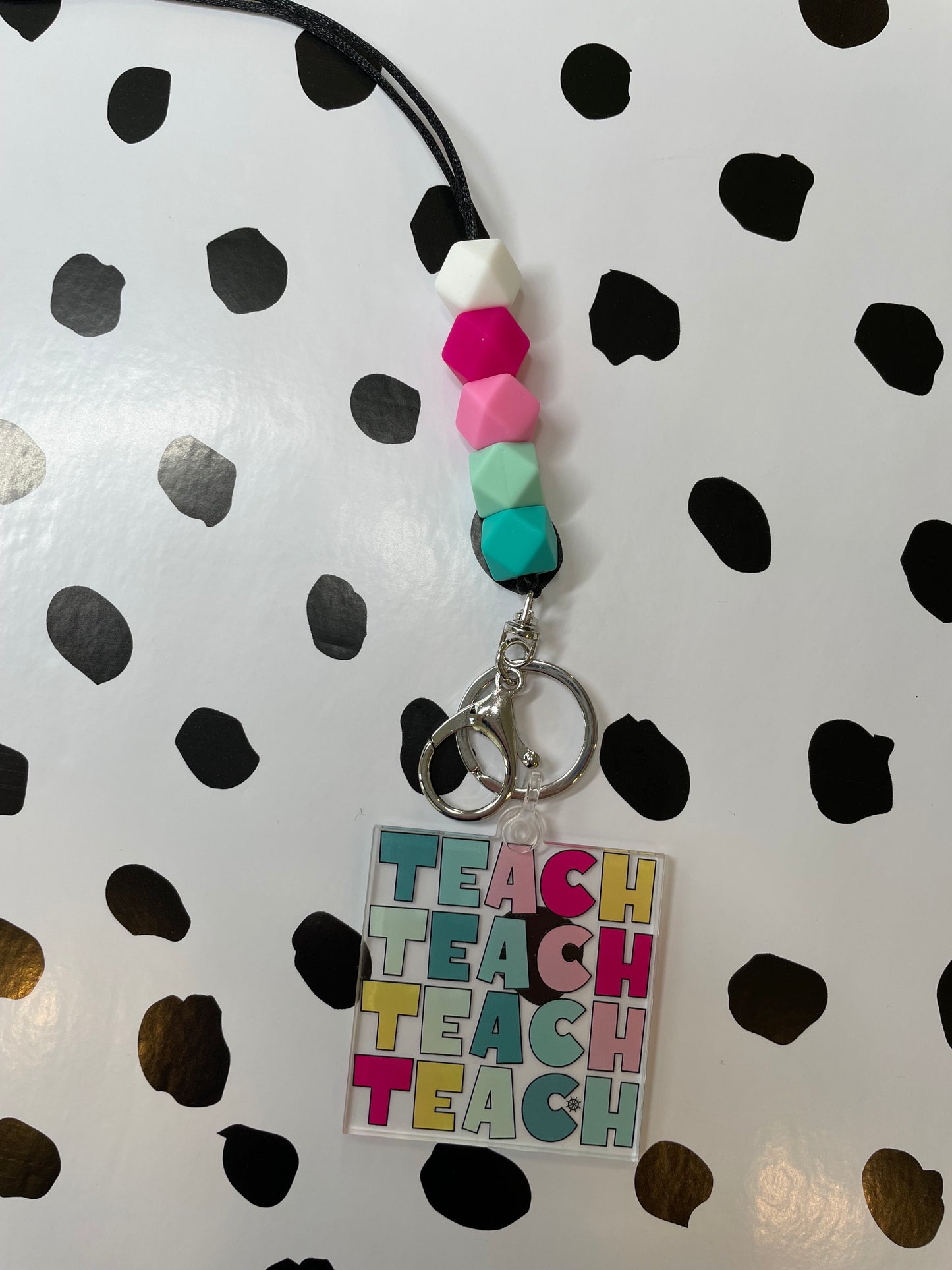 Teach Keychain & Lanyard Combo
