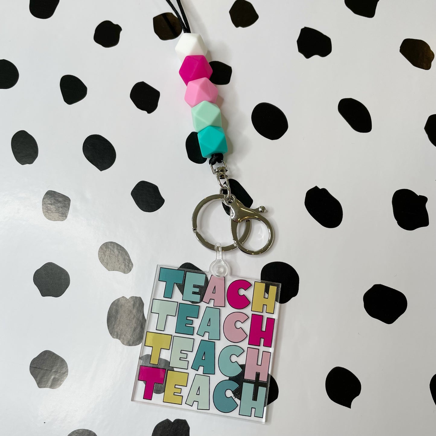 Teach Keychain & Lanyard Combo
