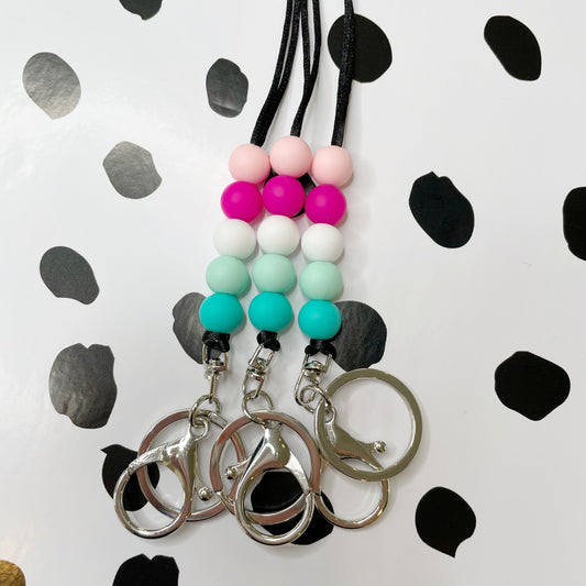 The Mermaid - Silicone Beaded Lanyard
