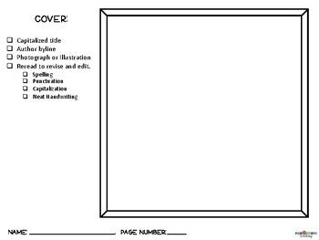 Blank Book Templates for Writing Cover