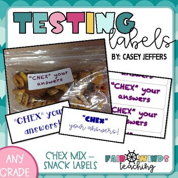 CHEX Testing Labels