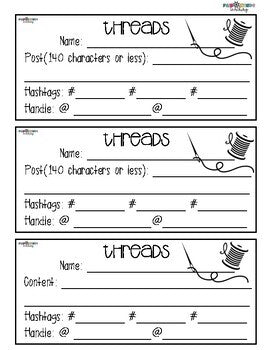 Classroom Threads Template