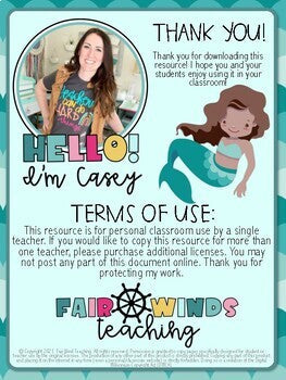 FWT Members Only! Classroom Threads Template