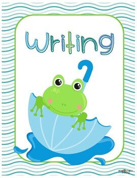 FWT Members Only! Teacher Binder Covers - Frog Theme