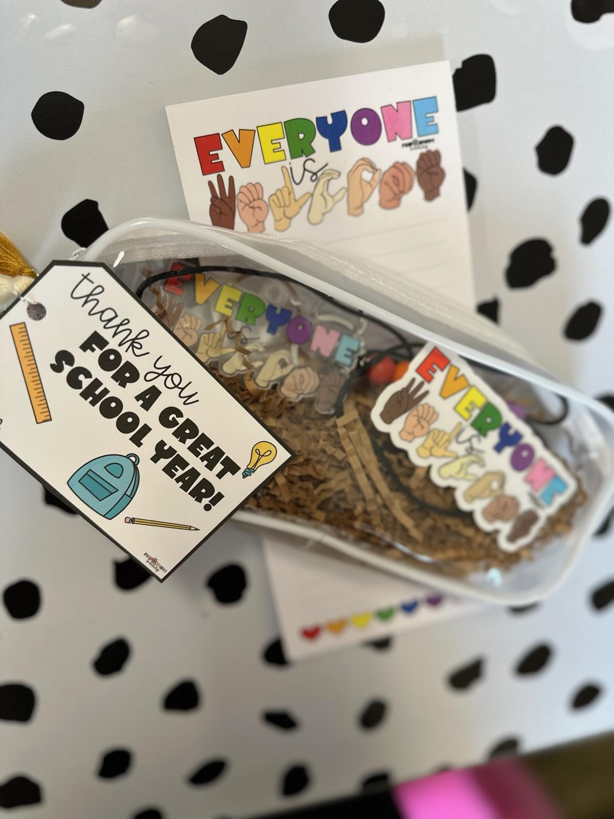 Teacher Appreciation Gift Bundle - Everyone is Welcome!