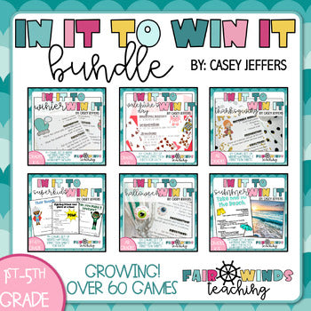 FWT Members Only! In It to Win It Bundle - STEM activities under a minute