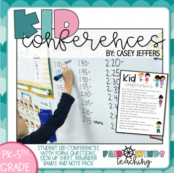 FWT Members Only! Kid Conference - Conferences with your Students