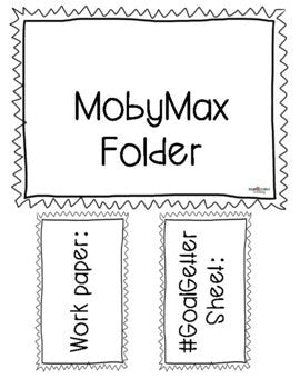 MobyMax Tracking Folder