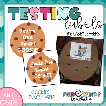 One Smart Cookie Testing Snack Label