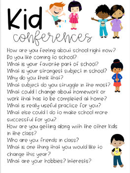FWT Members Only! Parent Teacher Conference Bundle