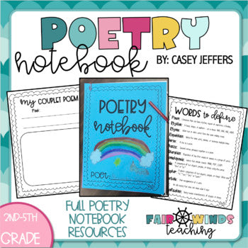 FWT Members Only! Poetry Notebook Template (Poems)