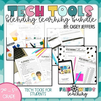 Student Created Tech Tool Blended Learning Resource Bundle