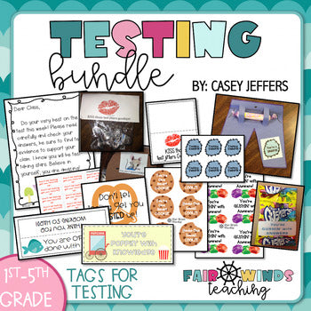 Testing Prep and Motivation Bundle (State Testing and Other Assessments)