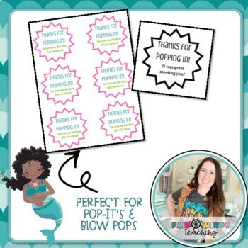 FWT Members Only! Thanks for POPping in! Back to School Gift Tags