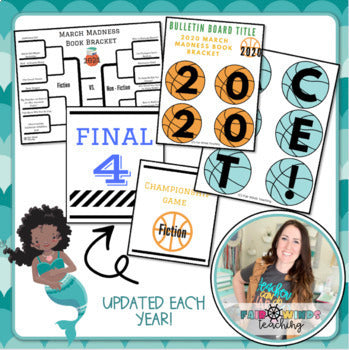 FWT Members Only! 2023 Book Madness Bracket - New Voting cards included!