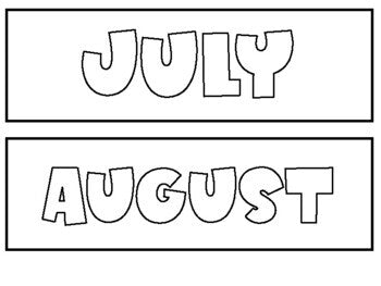 Classroom Calendar - Printable (Black and White Dots & Colors) YOU ARE