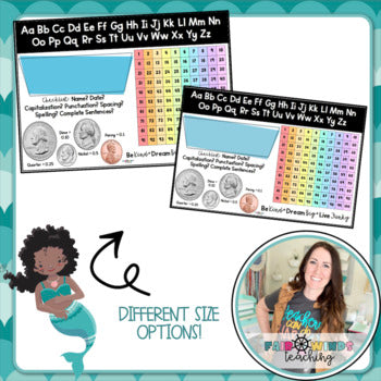 FWT Members Only! Flexible Seating Pencil Box Name Tags - 1st & 2nd Grade (Editable)