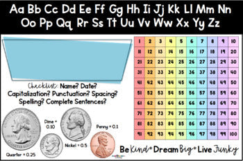 FWT Members Only! Flexible Seating Pencil Box Name Tags - 1st & 2nd Grade (Editable)