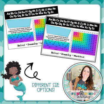 Flexible Seating Pencil Box Name Tags - 3rd & 4th Grade (Editable)