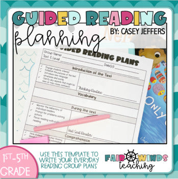 Guided Reading Template