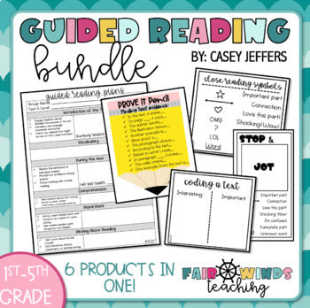 FWT Members Only! Guided Reading Resource Bundle