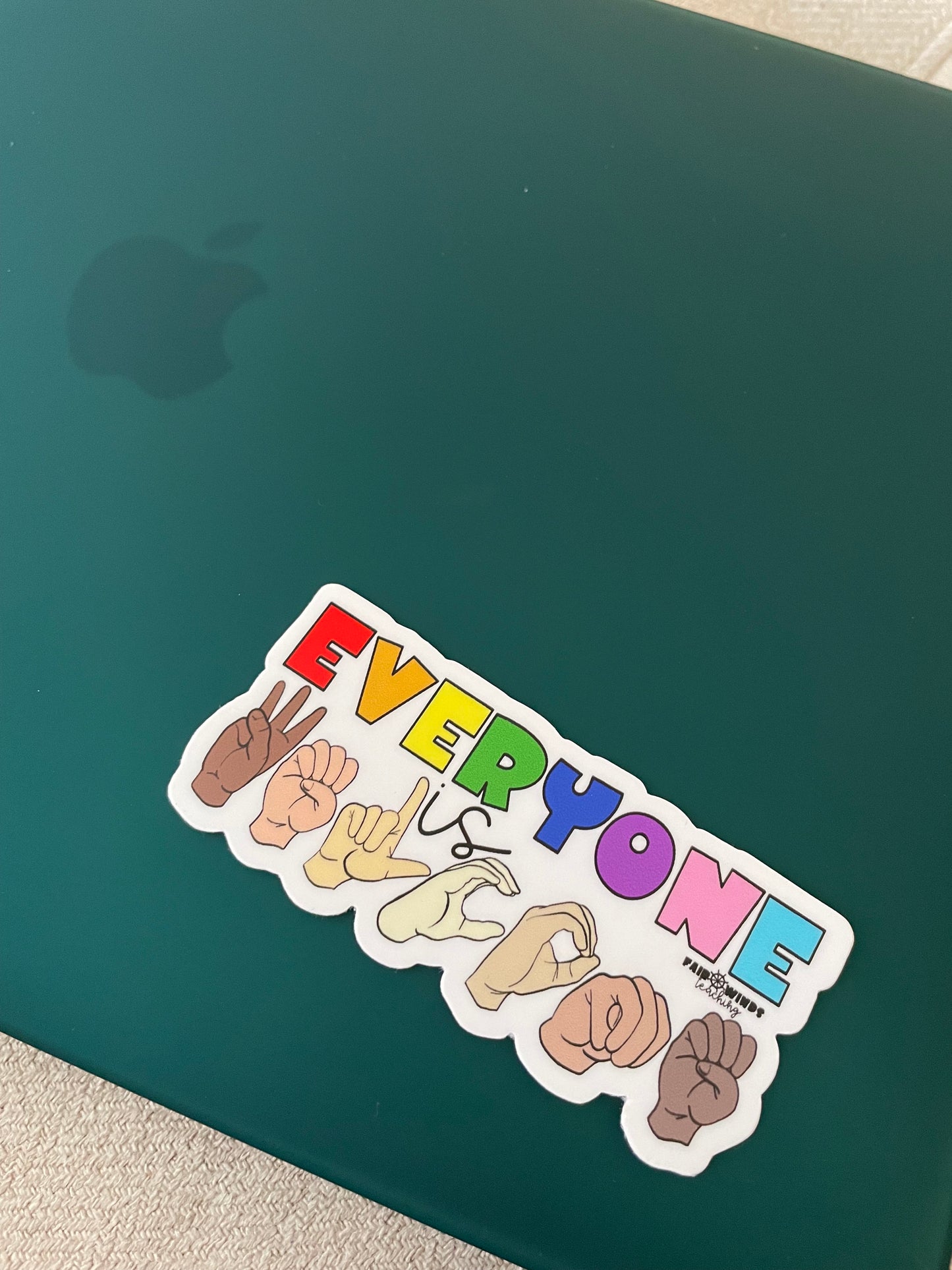 Everyone is Welcome Sticker