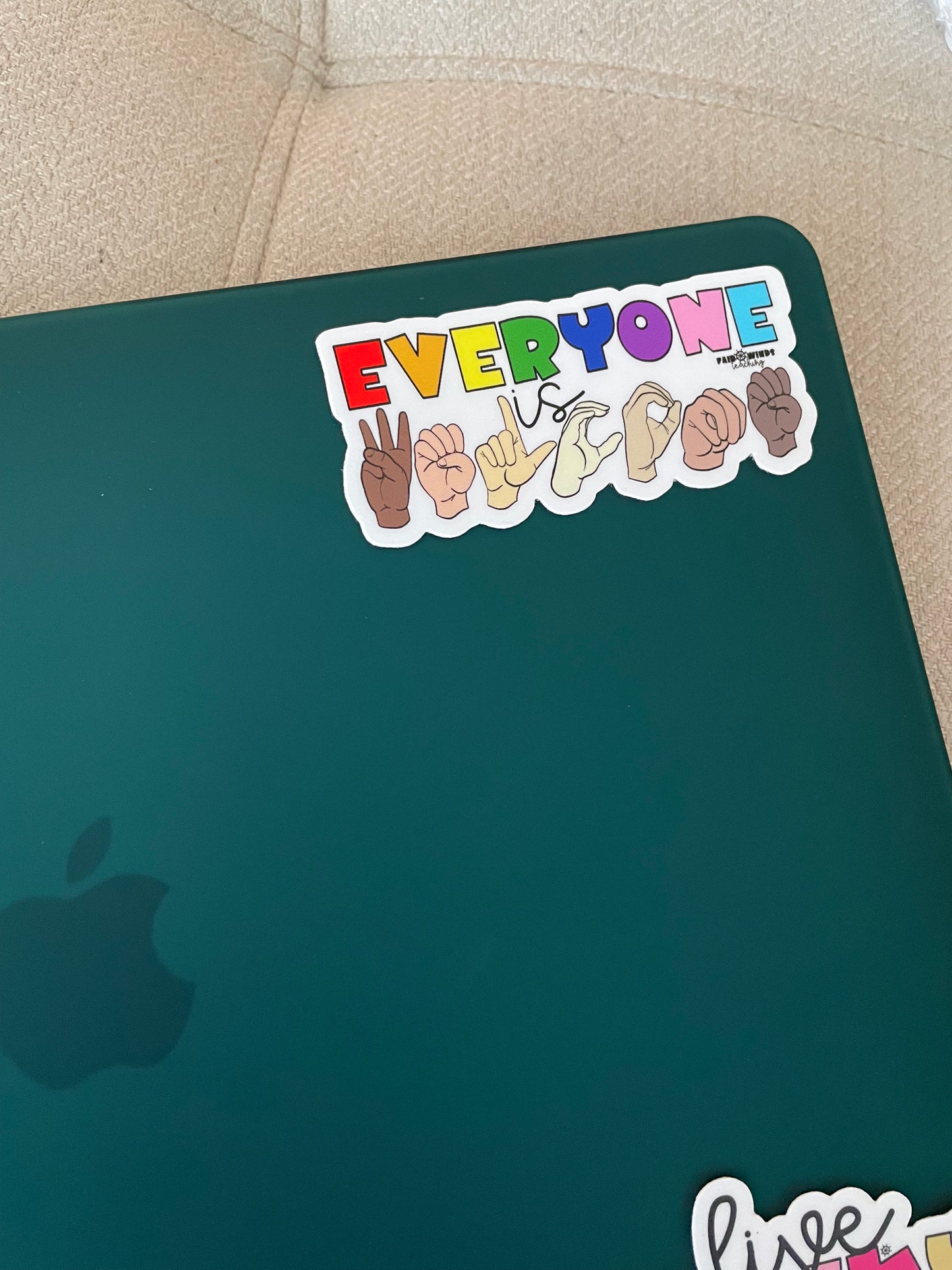 Everyone is Welcome Sticker