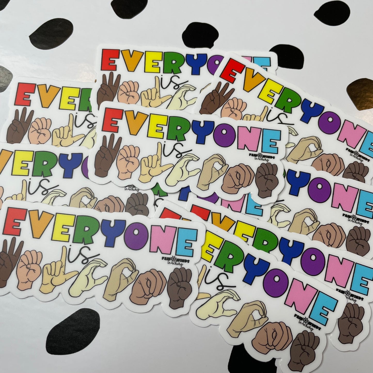 Everyone is Welcome Sticker