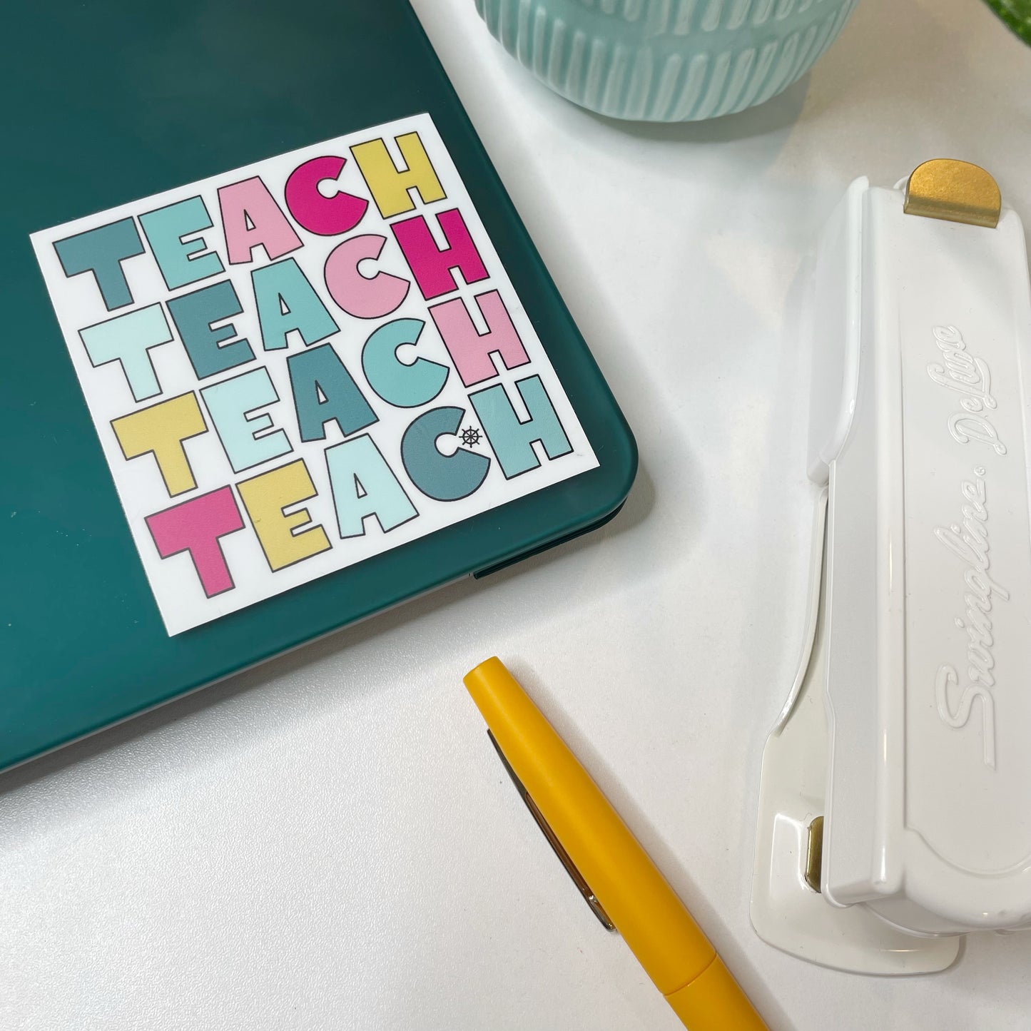 Teach Sticker