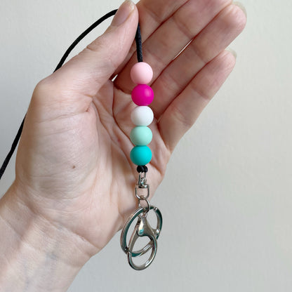 The Mermaid - Silicone Beaded Lanyard