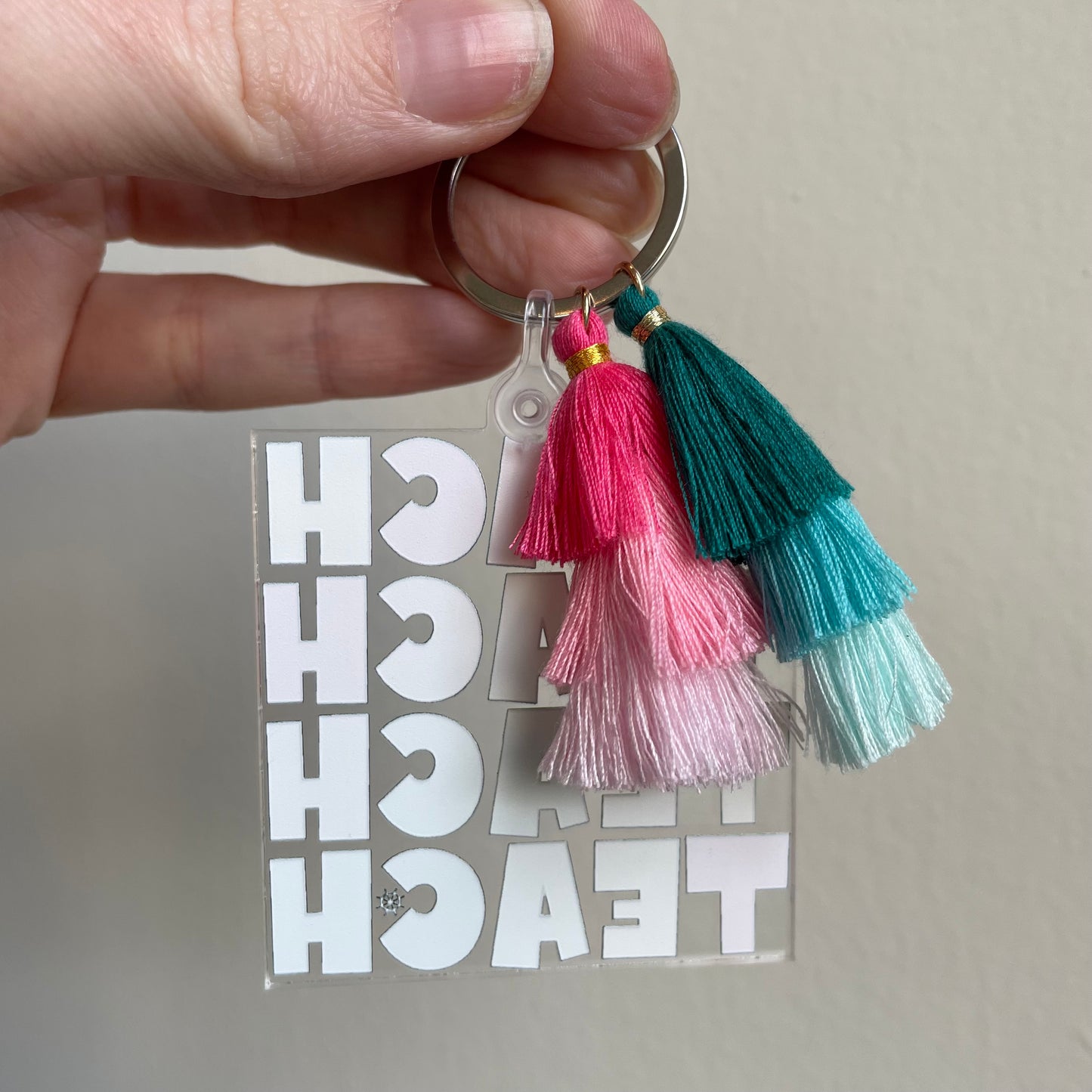 Teach Keychain