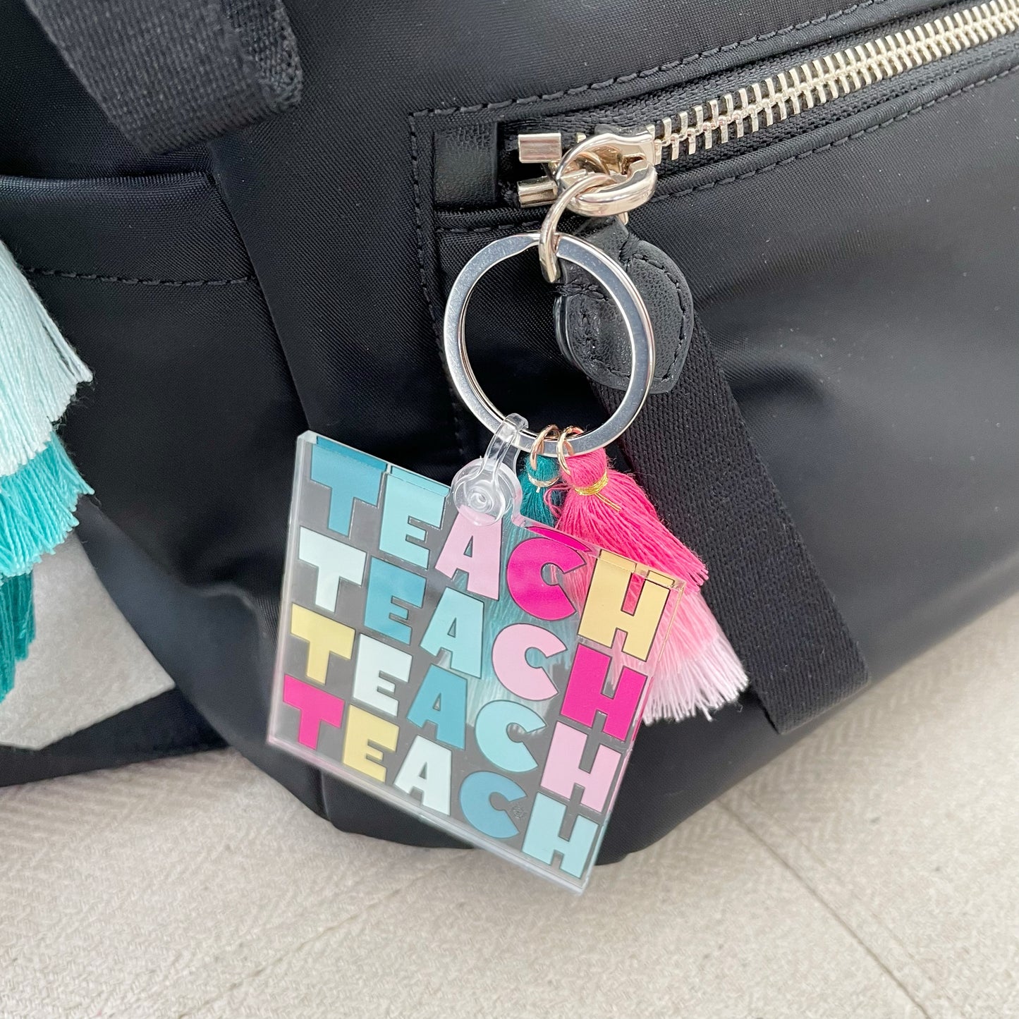 Teach Keychain