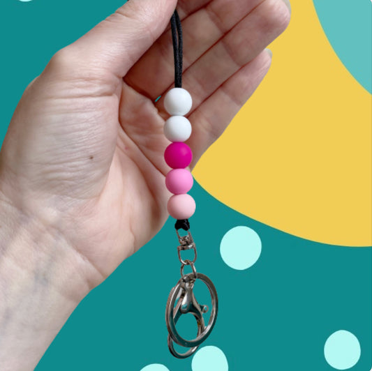 The Lane - Silicone Beaded Lanyard