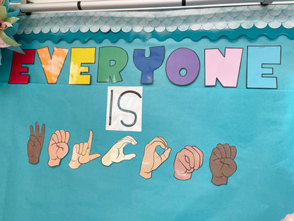 Everyone is Welcome Bulletin Board