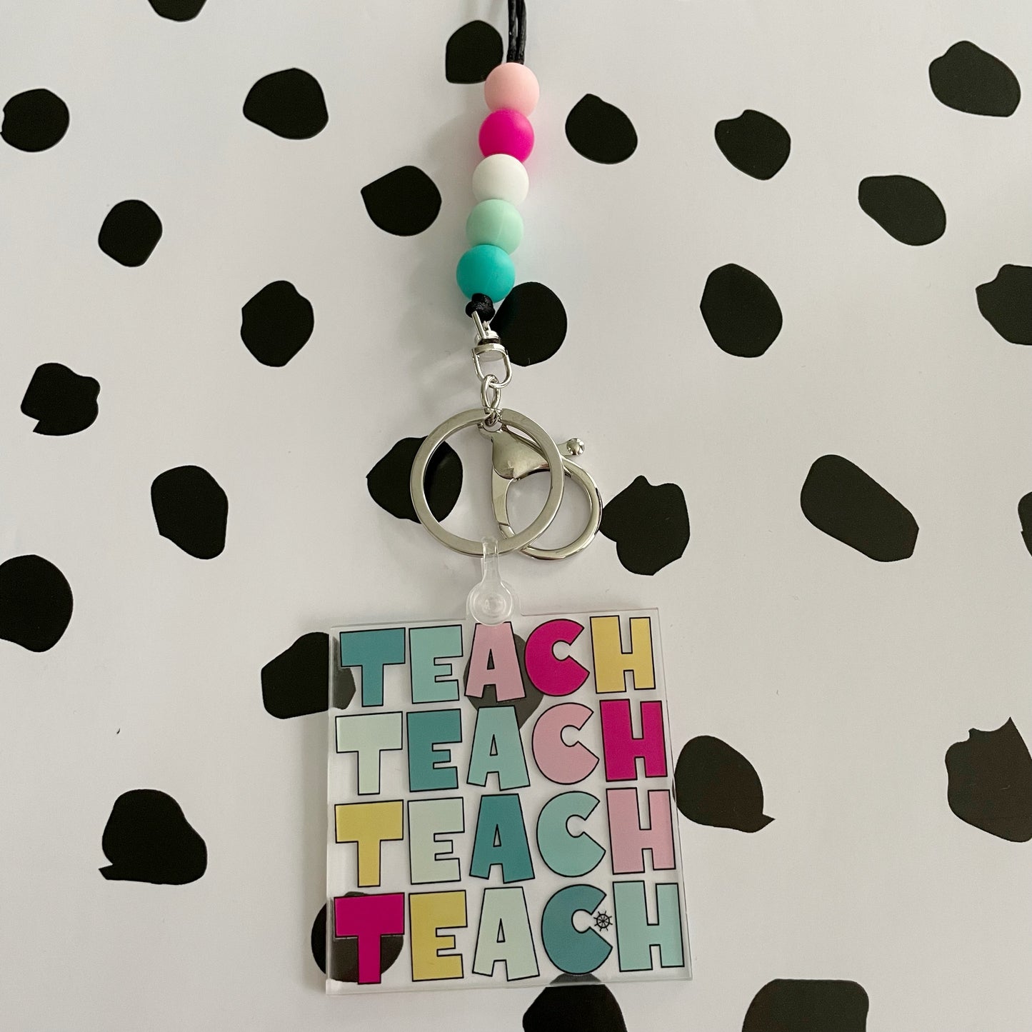 The Mermaid - Silicone Beaded Lanyard