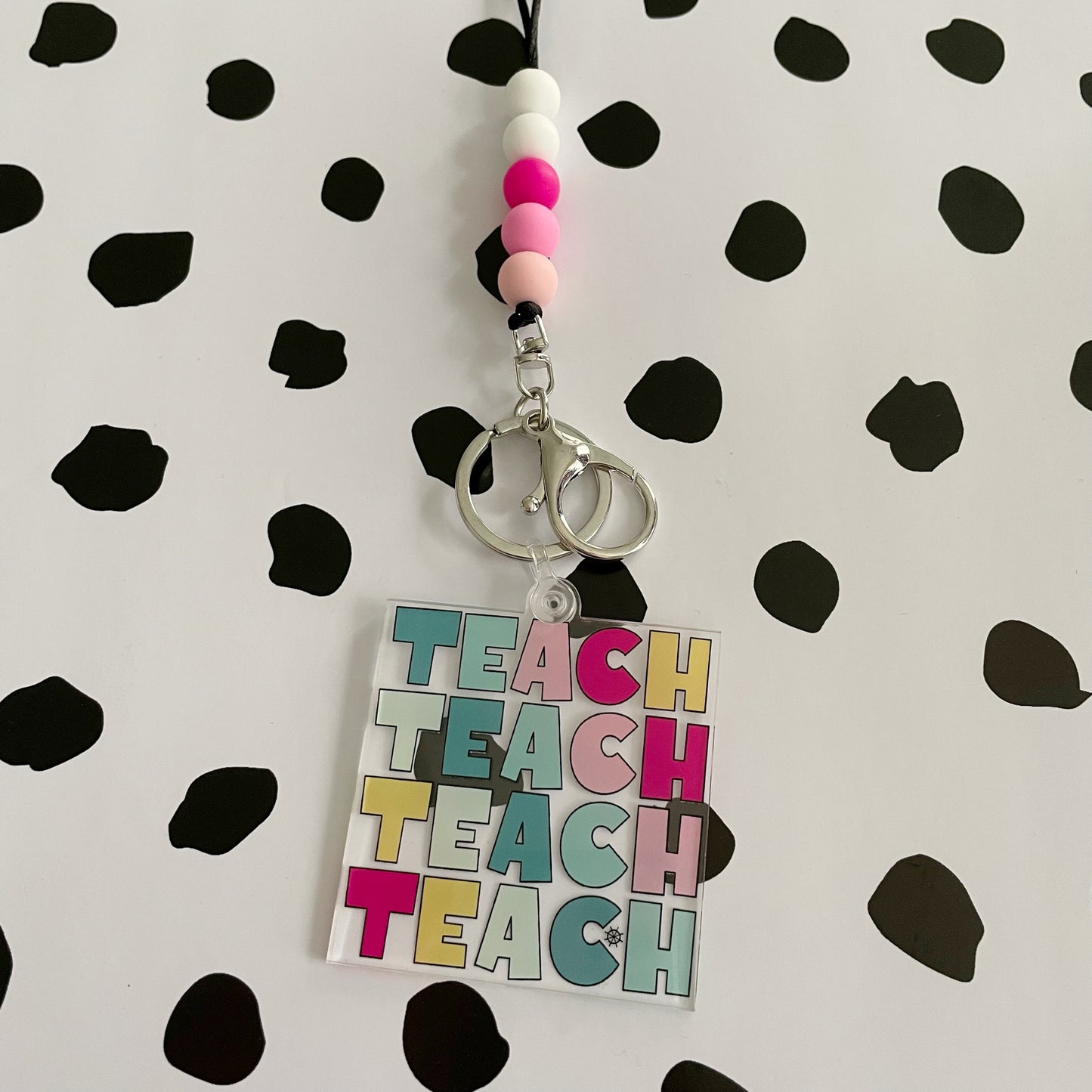 The Lane - Silicone Beaded Lanyard