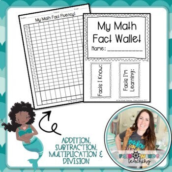 FWT Members Only! Math Fact Fluency (Tracking & Rewards)