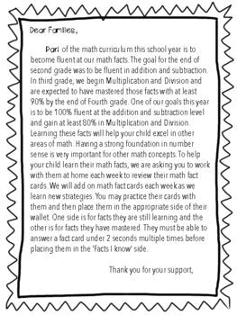 FWT Members Only! Math Fact Fluency (Tracking & Rewards)