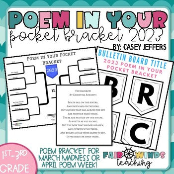 Poem in Your Pocket Bracket 2023