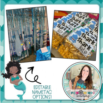 FWT Members Only! Measurement Shark Themed Classroom Transformation (2.MD.A1-4)