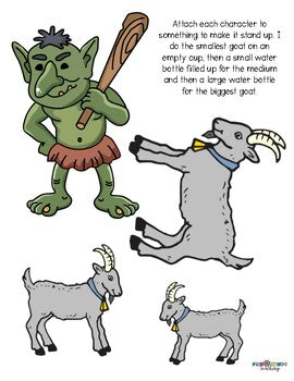 FWT Members Only! Three Billy Goats Gruff Bridge Building STEAM Activity