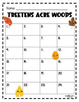 FWT Members Only! TreeTENS Forest - Base Ten Friends © (Place Value & Class Scoot) - September