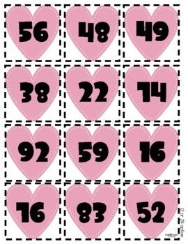 FWT Members Only! ValenTENS Monsters Base Ten Friends © (Place Value & Class Scoot) - February