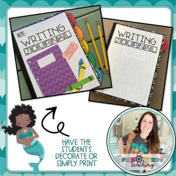 FWT Members Only! Writing Journal Cover & Tabs (Tabs Editable)